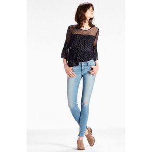 LUCKY BRAND - CHARLIE SKINNY DISTRESSED JEANS